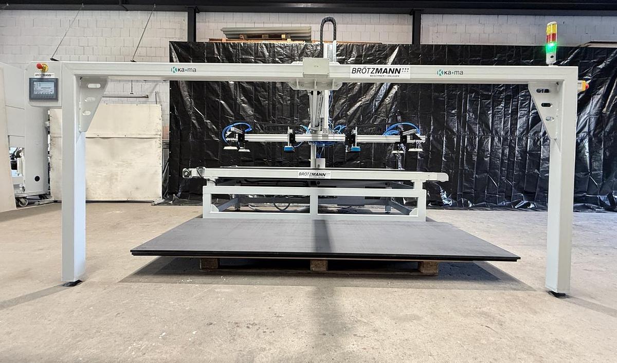 Stapelgerät KaMa, Vakuum, Platten max. 3.000x1.300