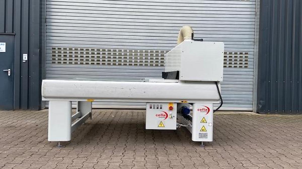 Used Entstaubung Cefla mit Gurtbandtransport
