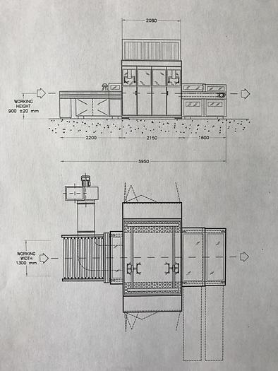 Used Automatic spray gun ELMAG Superfici TWIN SPRAY