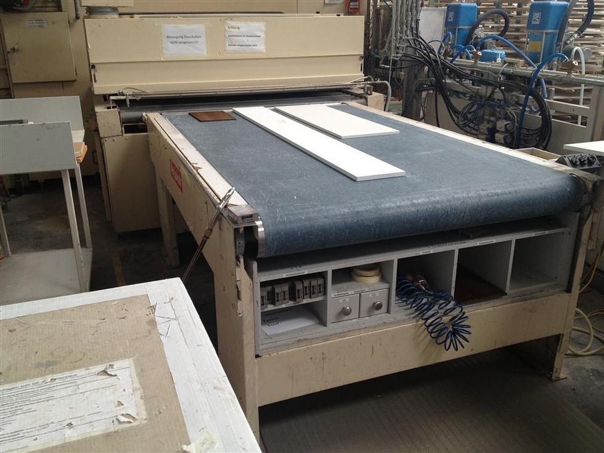 Used Gurtbandtransport, Venjakob 3000 mm Repetaler