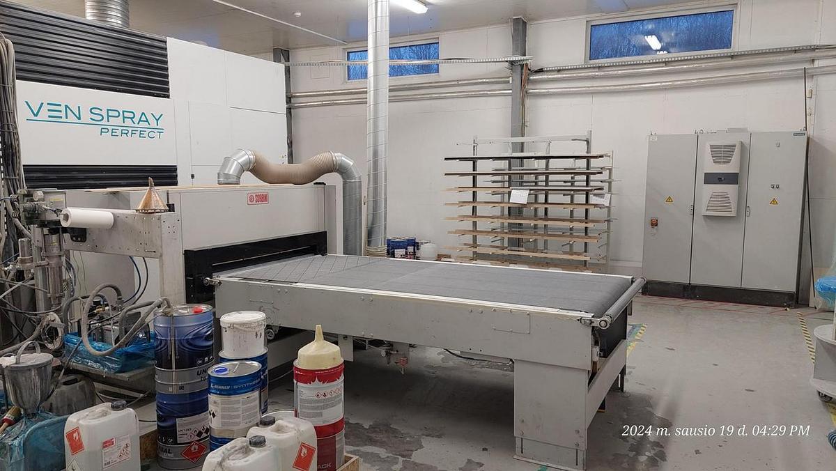 Used Lackieranlage Venjaob Perfect mit 30 Palleten Etag
