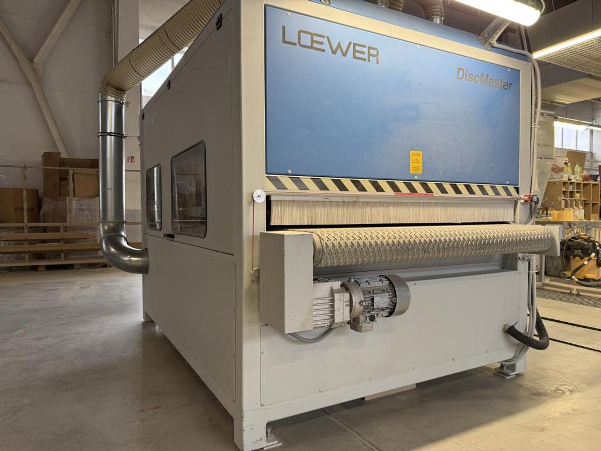 Gebraucht Bürstenschleifmaschine LÖWER DiscMaster 3DBB Touch