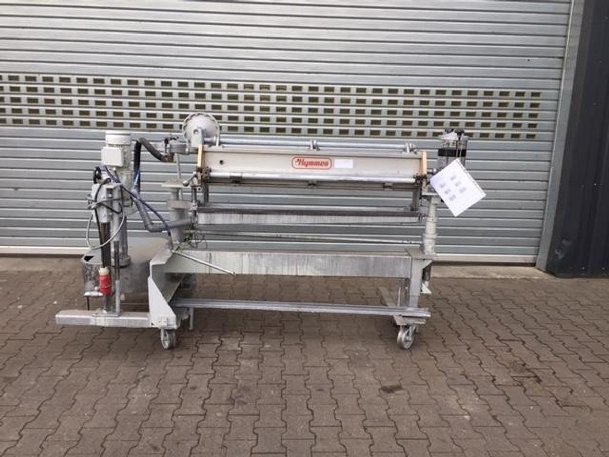Used Hymmen paint pouring machine