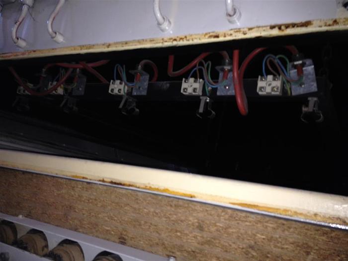 Used IR Dryer attachment for mounting on a transport