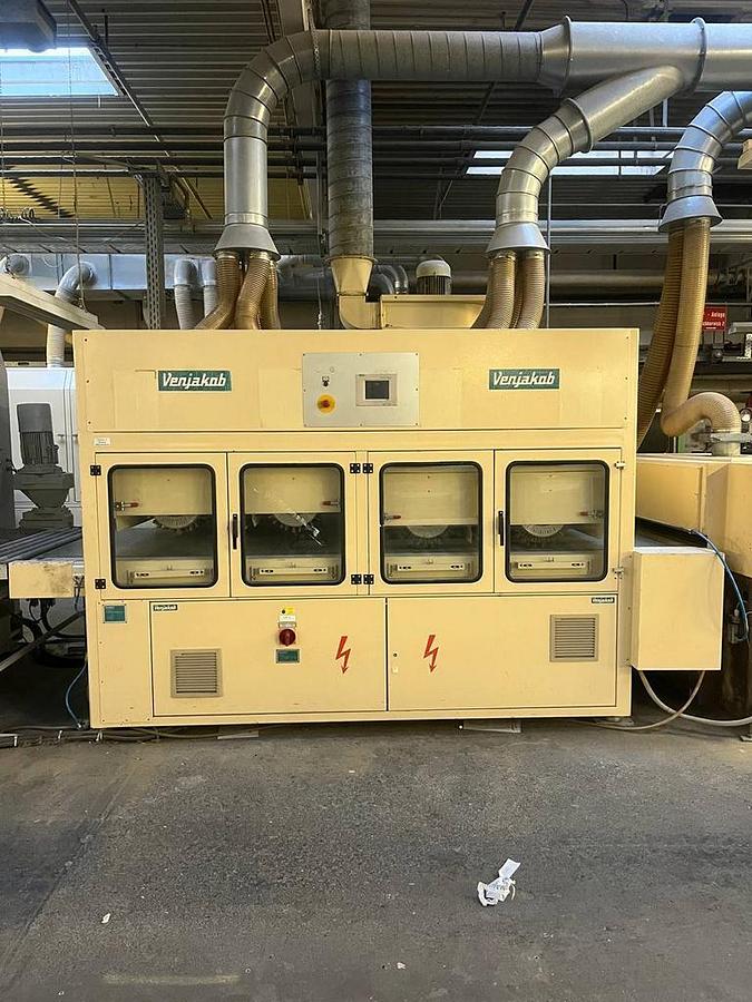 Gebraucht Bürstenschleifmaschine Venjakob VBS 1300-40, 4 Agg