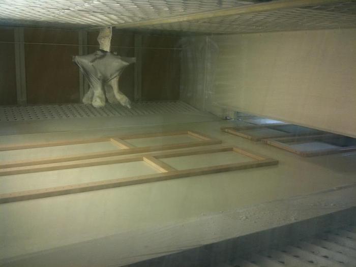 Used Automatic spraying machine Venjakob HGS Single CNC 5000