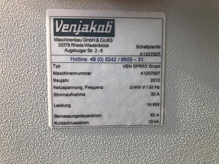 Used Purškimo mašina VEN SPRAY SMART su popierine juostele