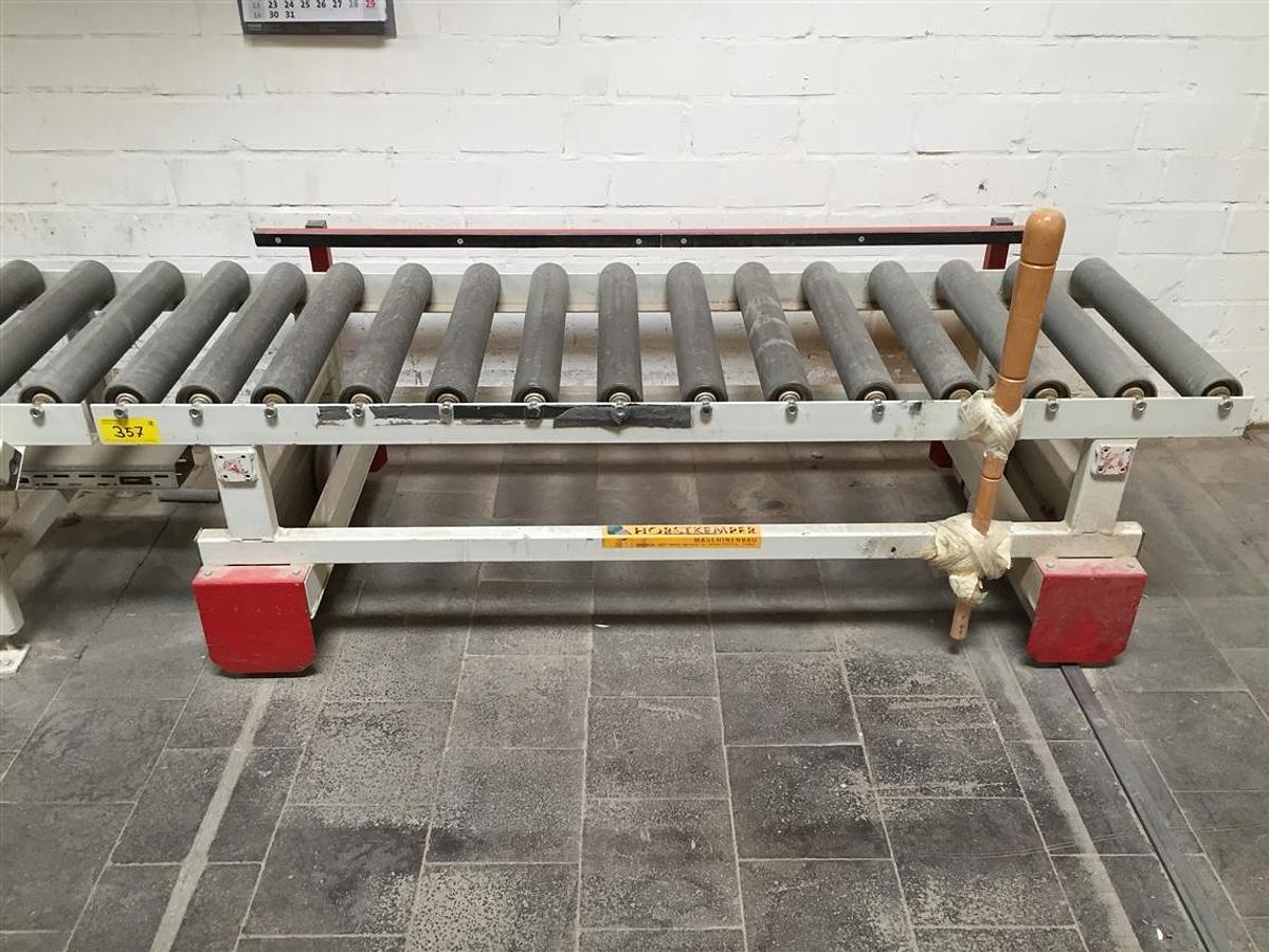 Used Roller conveyor driven with 2x cross carriage AB 600 mm