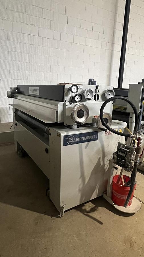Used Barberan BRB-1400 roller coating machine