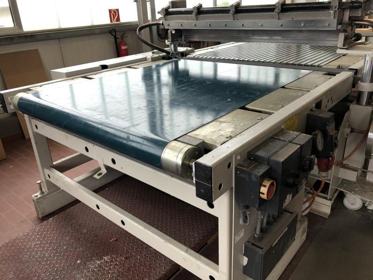 Gebraucht Lackgießmaschine Bürkle LZA 1 - 1300