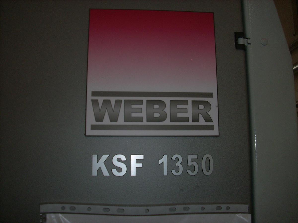 Gebraucht Breitbandschleifmaschine WEBER KSF 1350  W/W