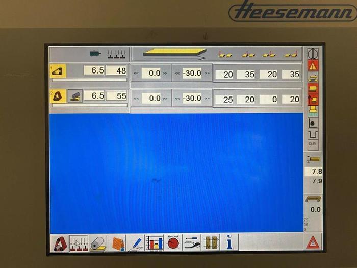 Gebraucht Breitbandschleifmaschine Heesemann MFA 6, Q/L