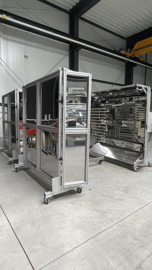 Used Halogen drying trolley OTT Tentec