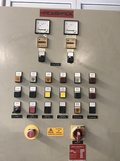 Used UV dryer Hackemack KTR 2 tubes