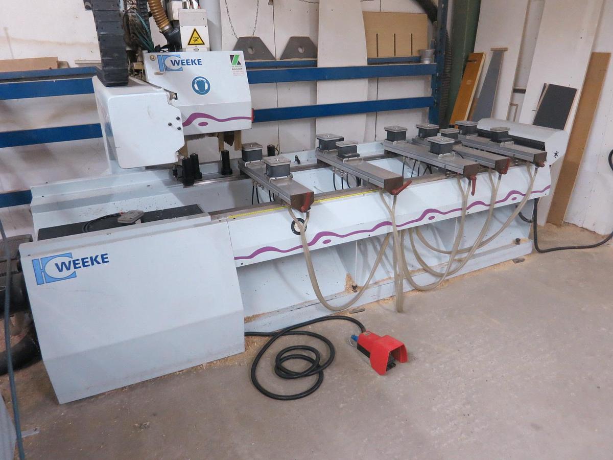 Used CNC Bearbeitungszentrum Weeke OPTIMAT BHC 250