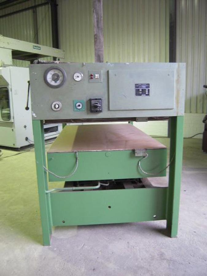 Used Veneer press, hydraulic press, Bürkle S 80