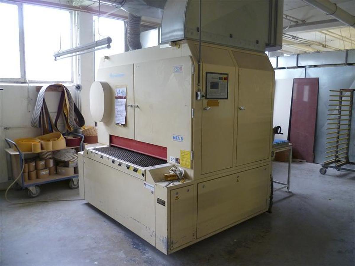 Used Breitbandschleifmaschine Heesemann MFA 8, CSD