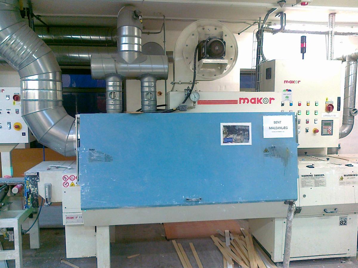 Used UV dryer MAKOR FTL, 6 tubes