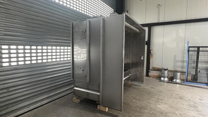 Gebraucht Wasserberieselte Spritzwand Reinox, 2.500x2.300mm