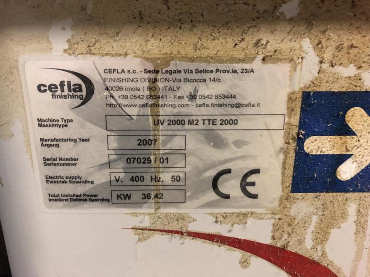 Used UV Trockner, Cefla UV 2000, 2 Röhren - 2