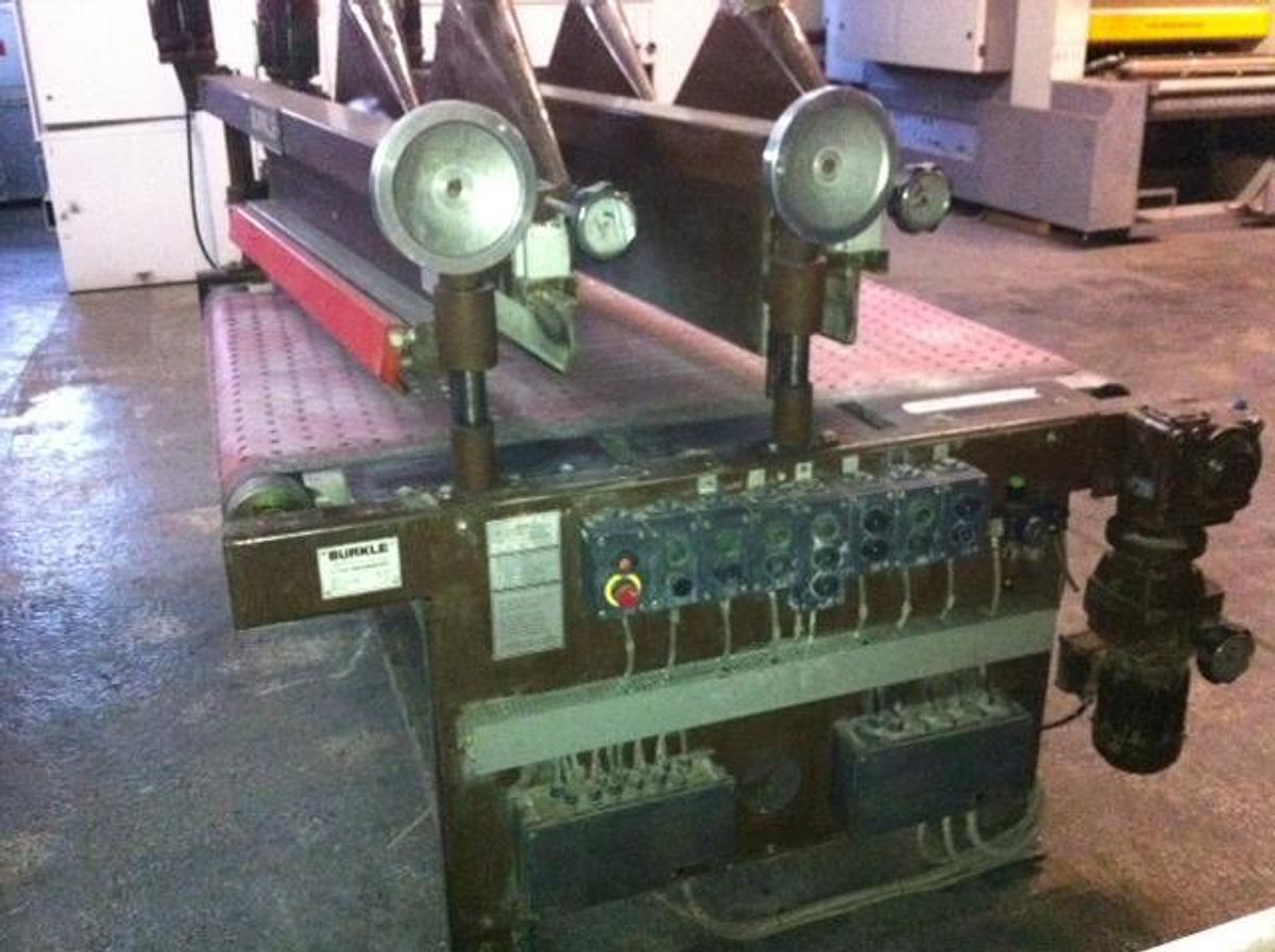 Used Distributor brushing machine Bürkle 2 brushes