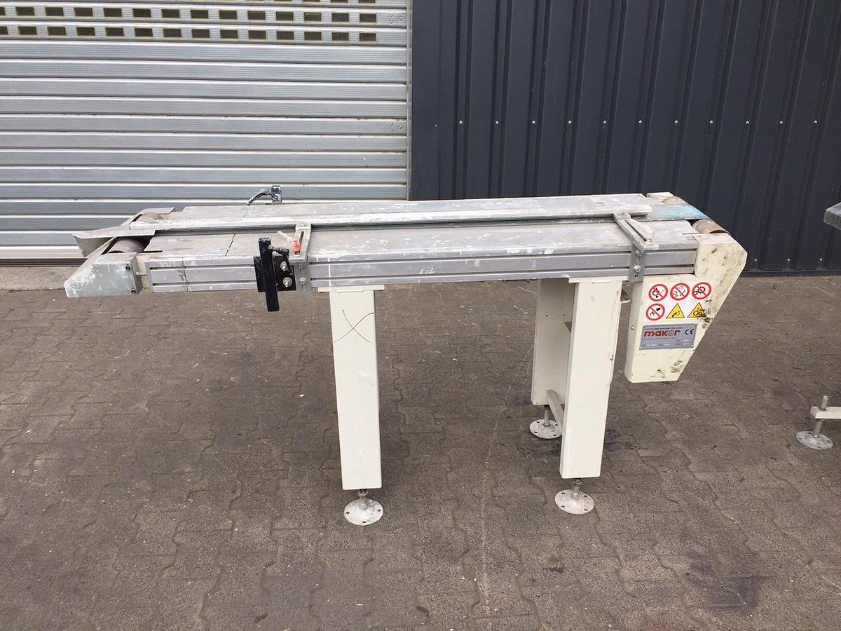 Used Gurtbandtransport Makor 150 x 1800 mm