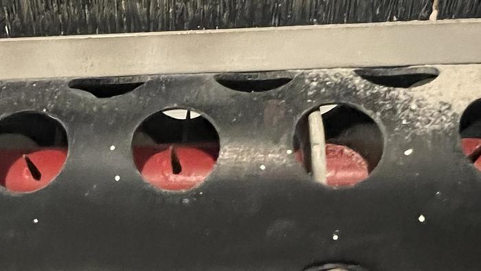 Used Dedusting Superfici, air nozzles and ionization