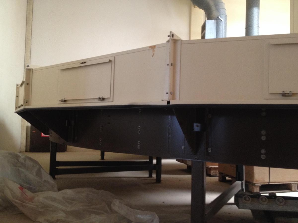 Used Dryer 180 degrees, with belt curve R 2.5 m