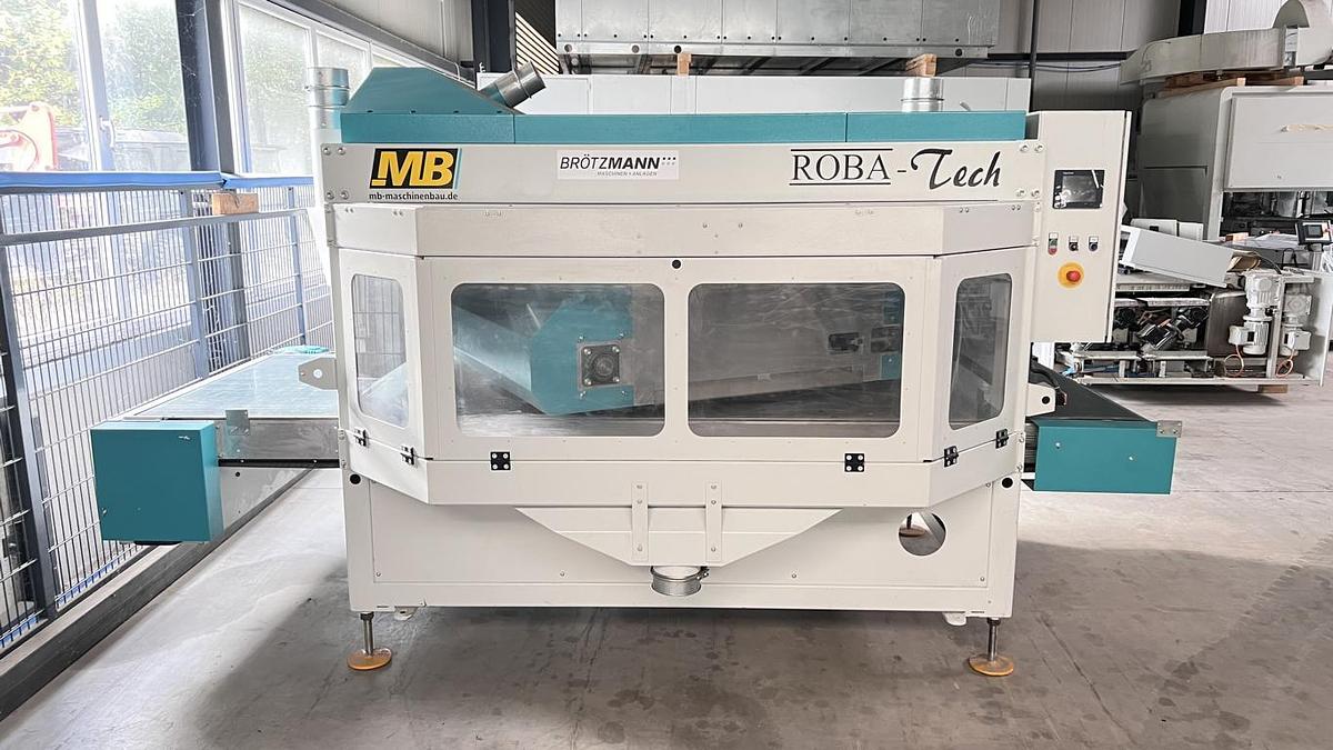 Used Bürstenschleifmaschine MB Roba Tech 1300