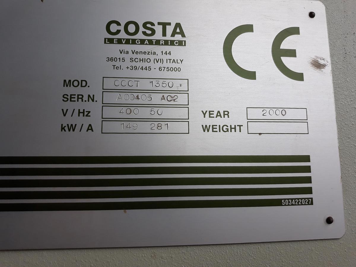 Gebraucht Breitbandschleifmaschine Heesemann MFA6, W/W