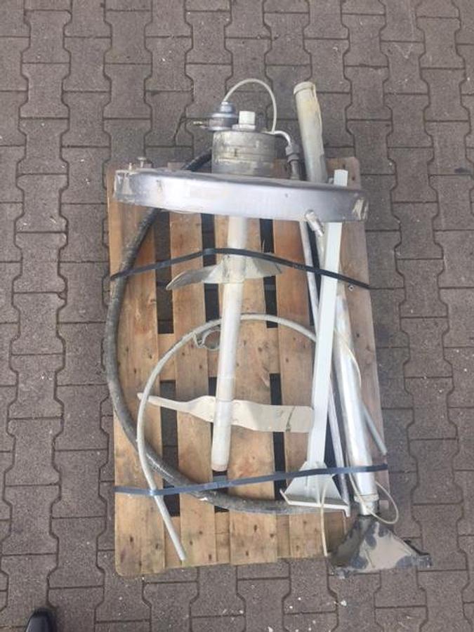 Used Agitator, lifting device,Graco A01A stainless steel-1
