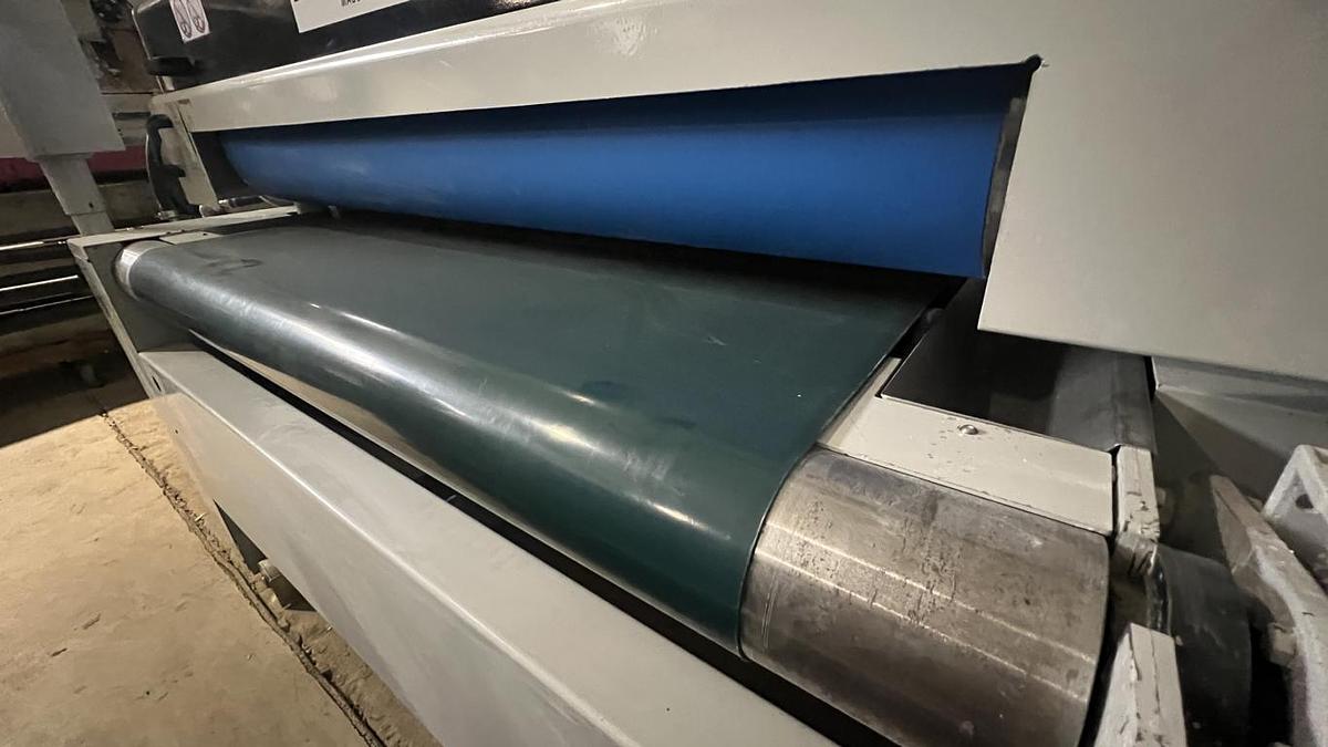 Used Barberan BRB-1400 roller coating machine