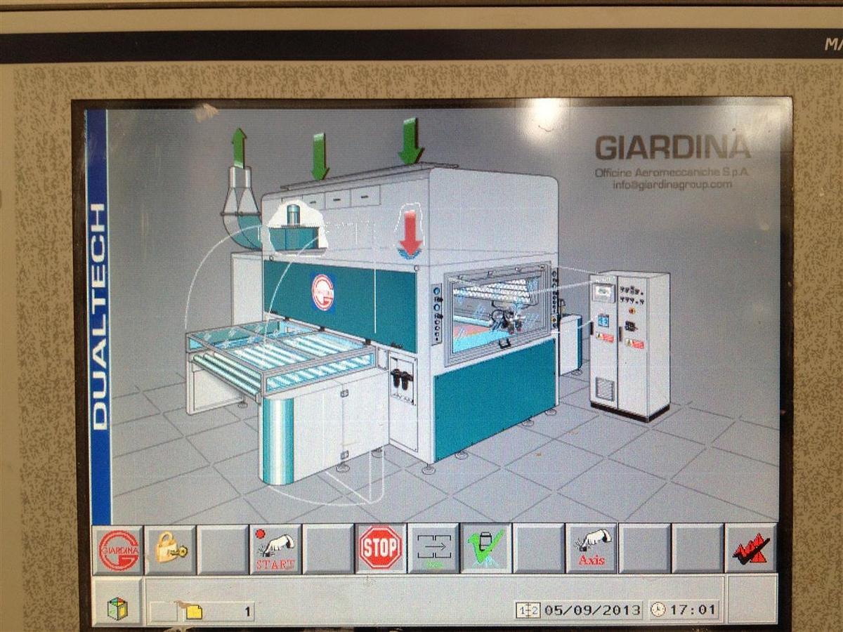 Used Spritzautomat Giardina Dual Tec AB 1600 mm