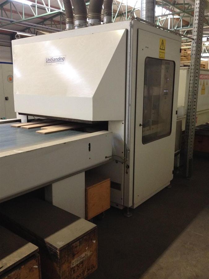 Used Bürstenschleifmaschine Unisanding 2 Bürsten