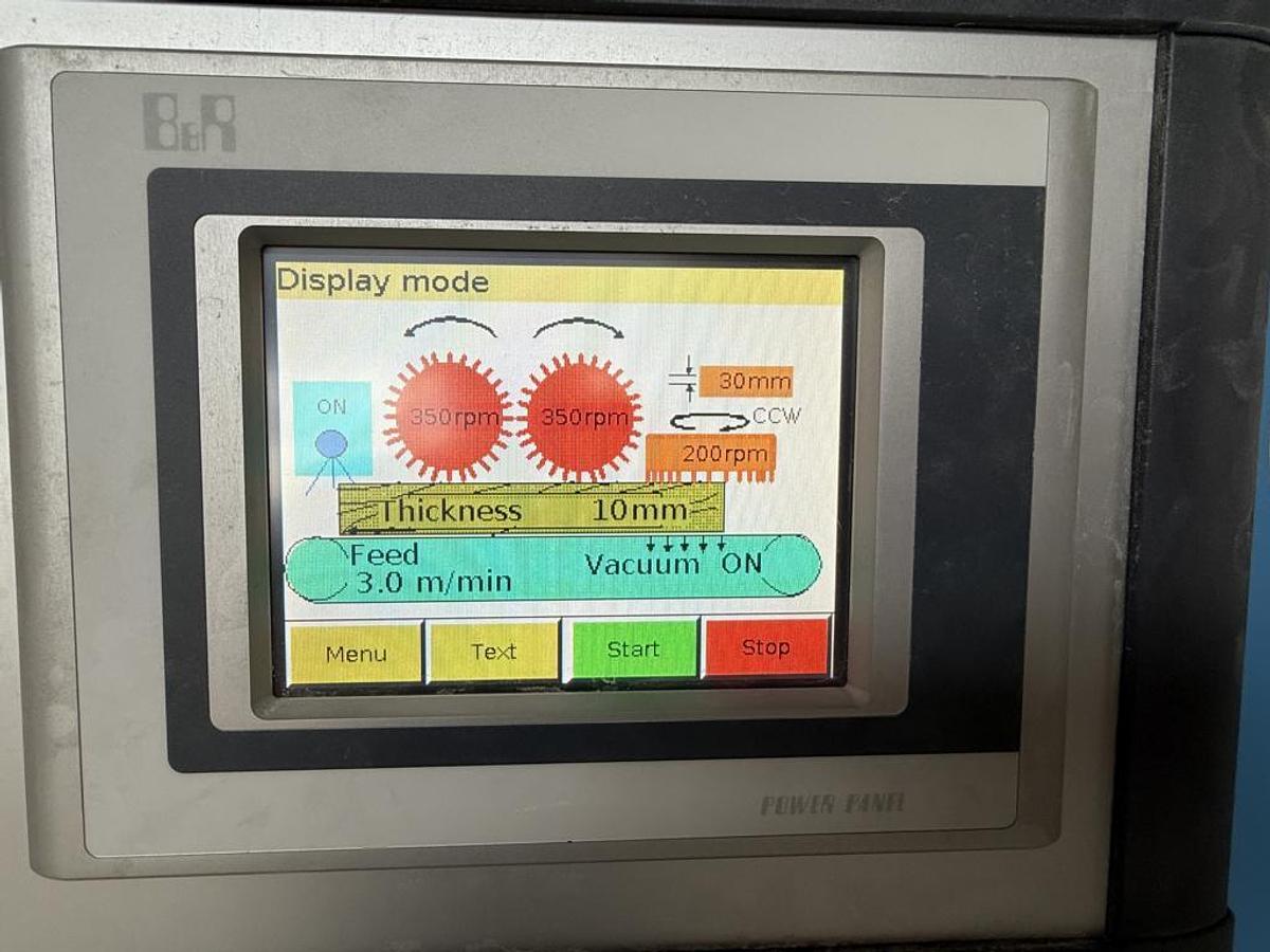 Gebraucht Bürstenschleifmaschine LÖWER DiscMaster 3DBB Touch