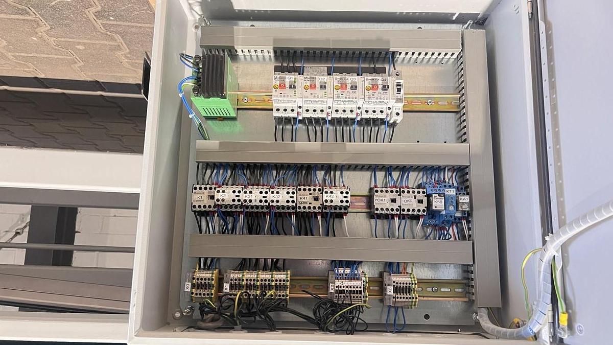 Used Roller coating machine Bürkle Typ. DAL-1