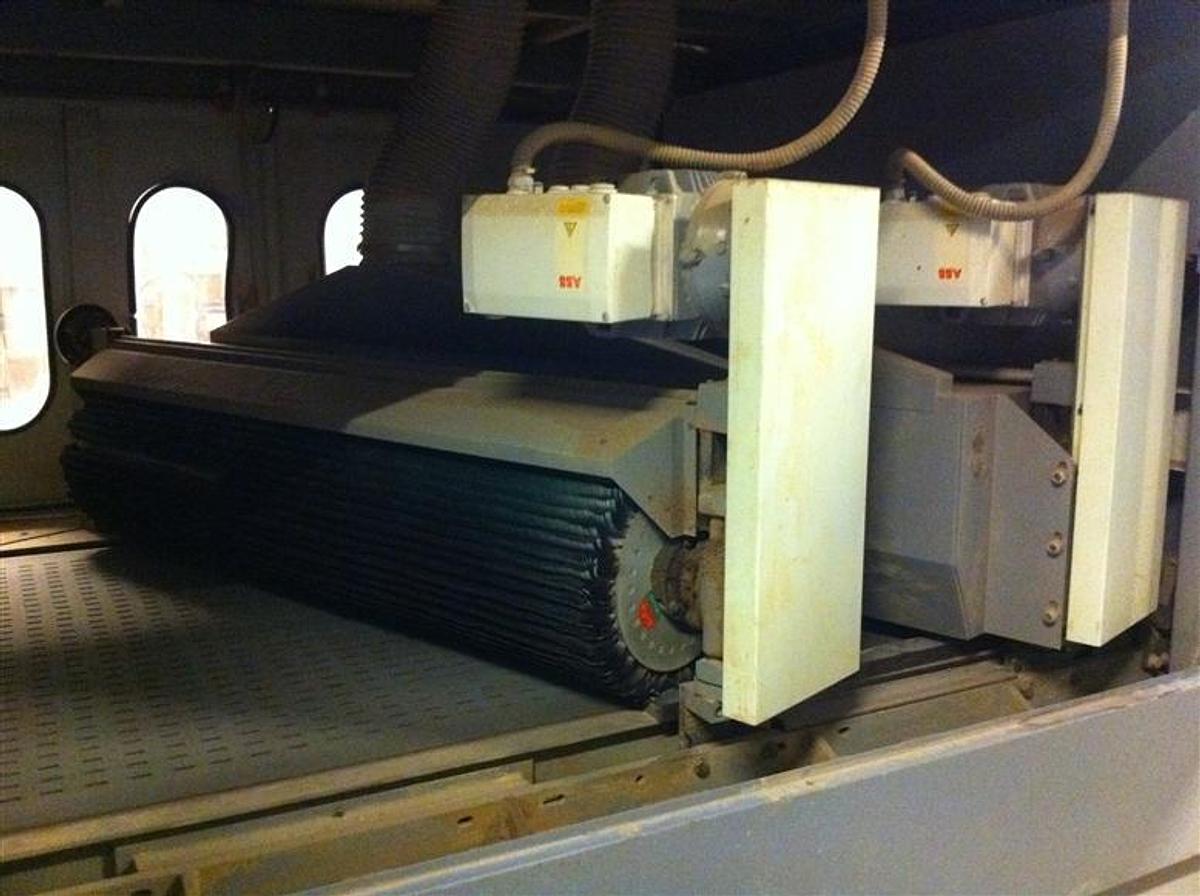Used Bürstenschleifmaschine COSTA BF 25 - 1350  2 Heads