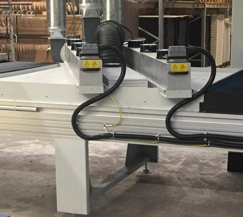 3D UV dryer up to 150 W/cm