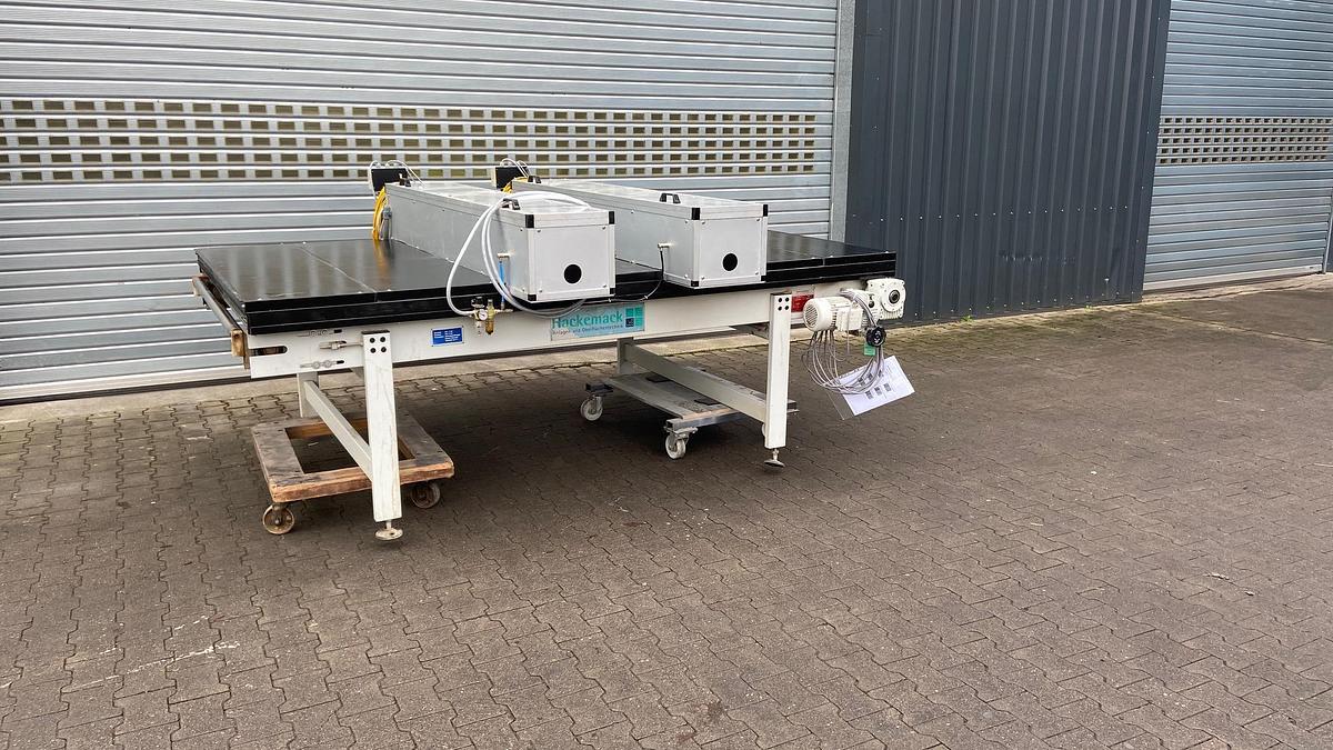 Used UV dryer Hackemack, 2 pieces, 1 + 2 tubes