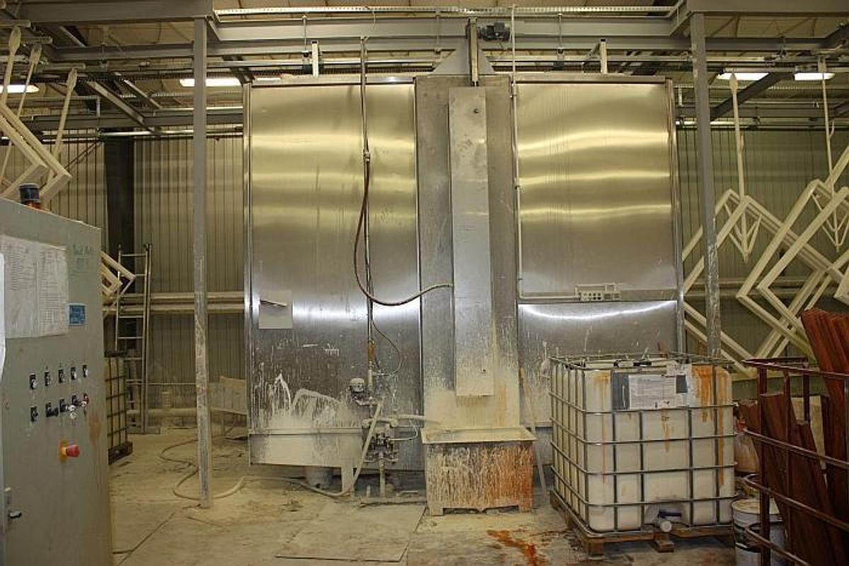 Used Flutanlage zum Imprägnieren und Grundieren