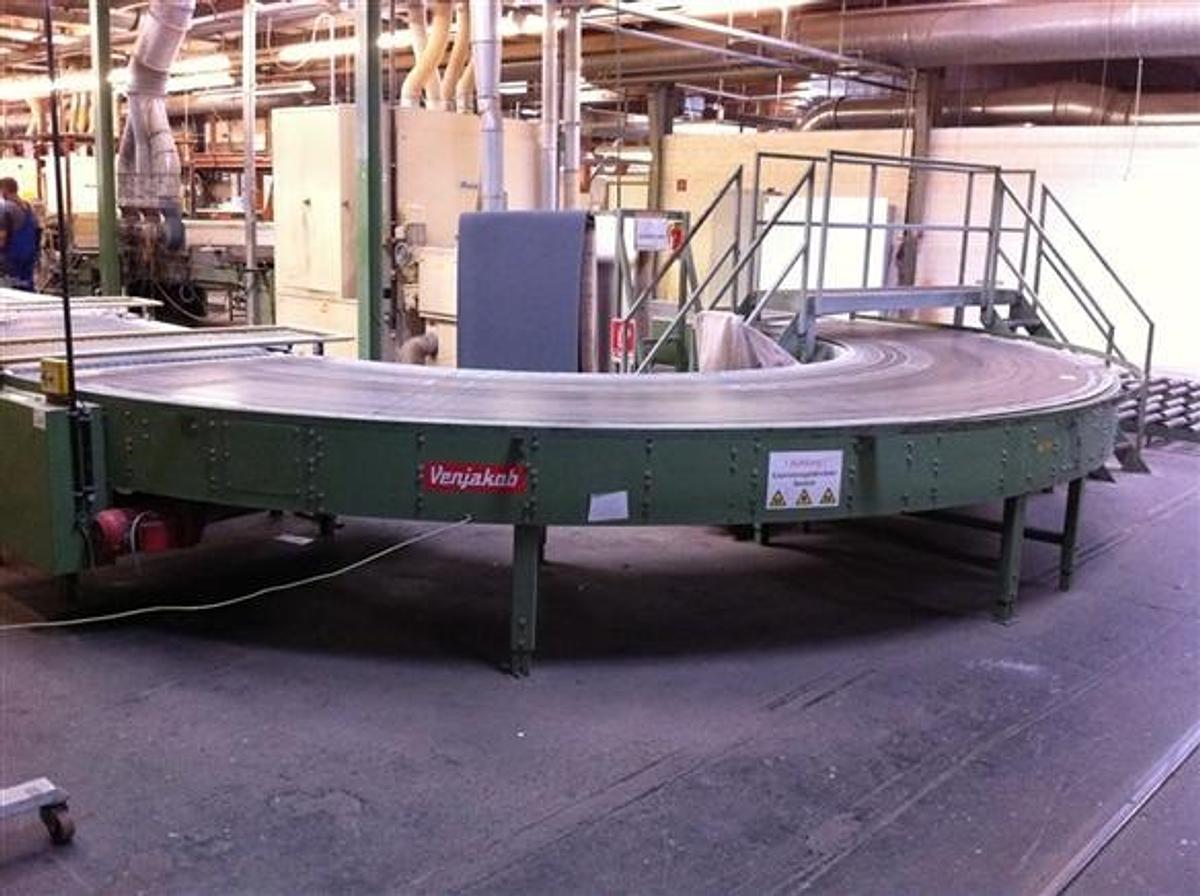 Used Gurtbandkurve Venjakob 180 Grad