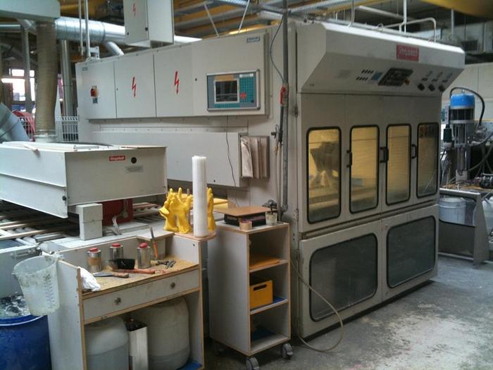 Used Automatic spraying machine Venjakob HGS Single CNC 5000