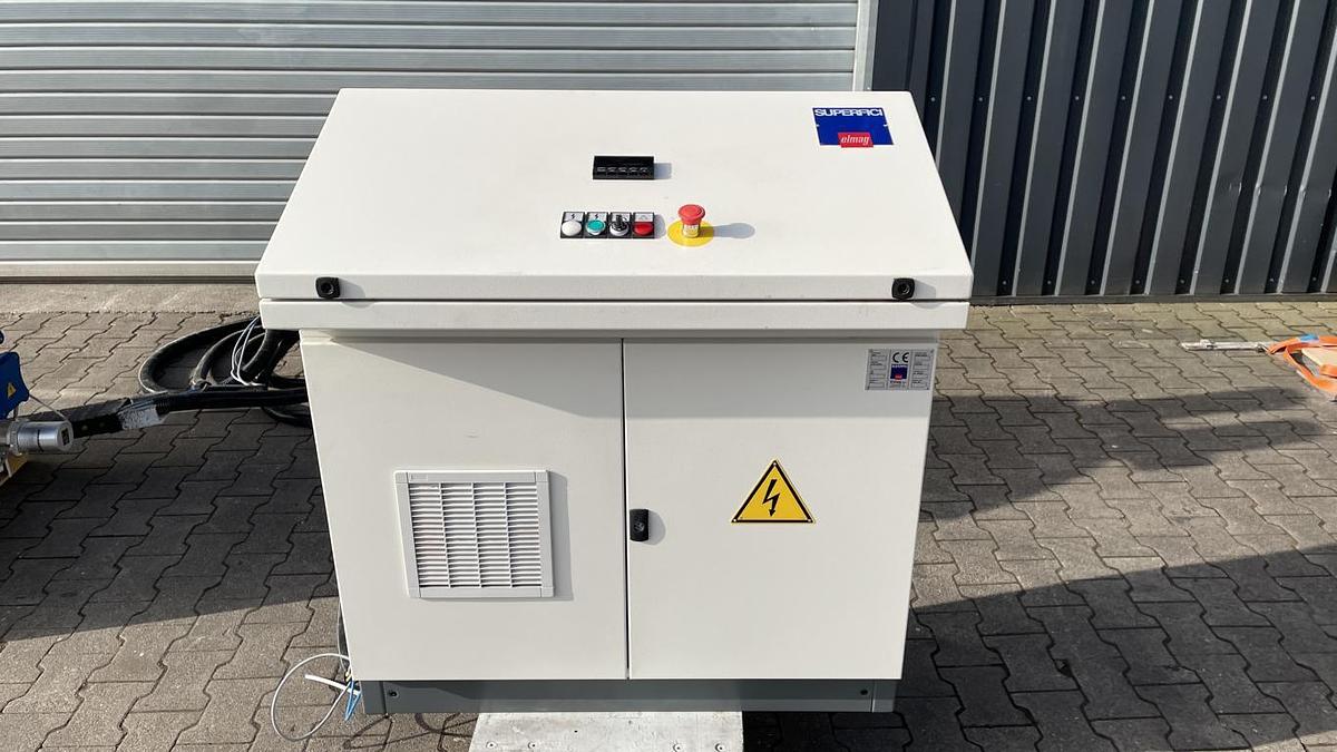 Used Superfici roller coating machine type SUPERNOVA, BEIZE