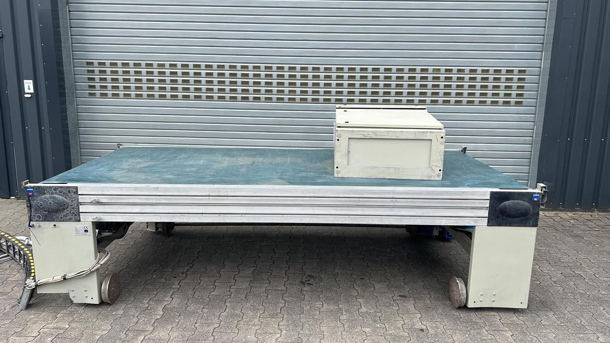 Gebraucht Gurtbandtransport Elmag Superfici, Länge 3.750mm