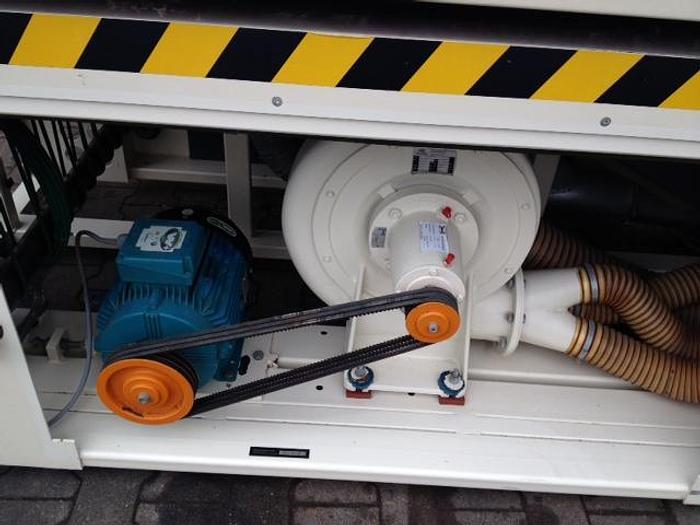 Used Dulkių šalinimo mašina Heesemann EA 2, šlifavimo šepetys