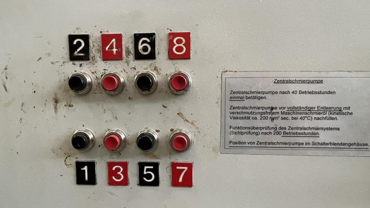 Used Spraying machine Venjakob HGS-Duo Ring squeegee