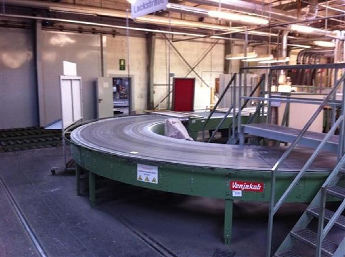 Used Gurtbandkurve Venjakob 180 Grad
