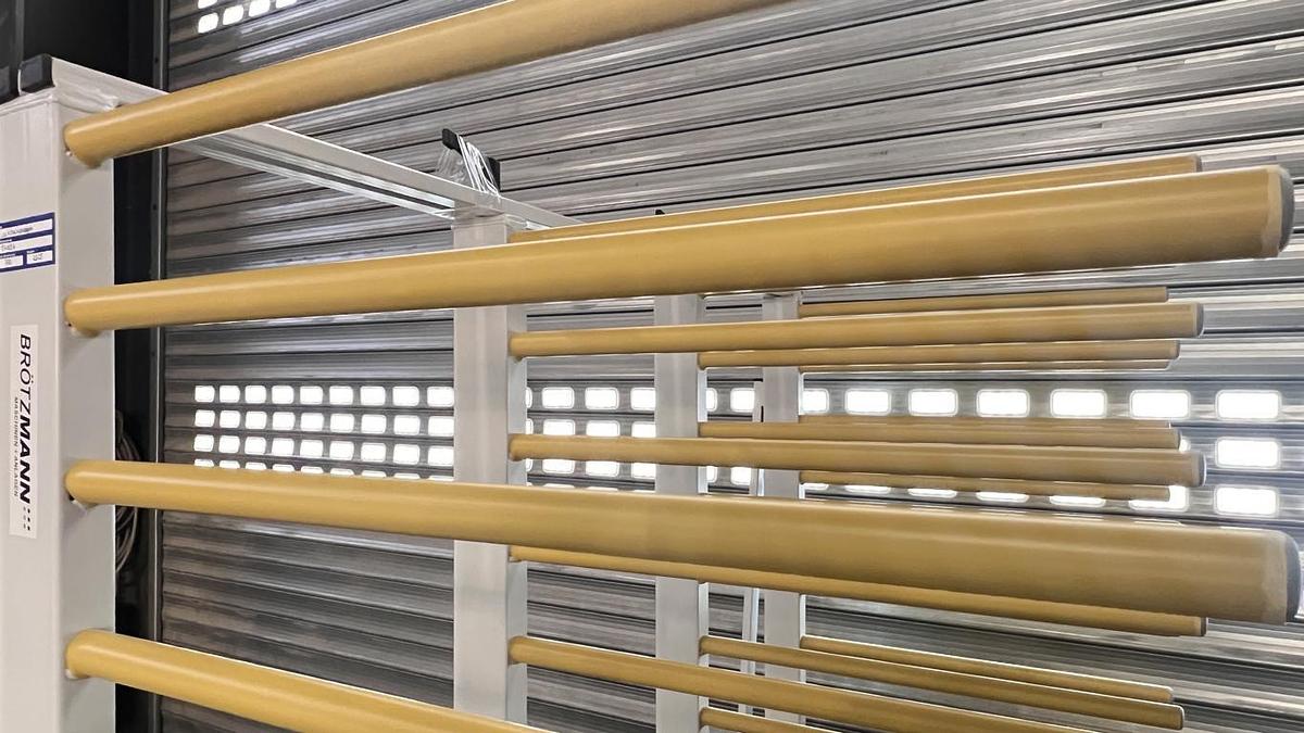 Lacktrockenwagen, schwere Ausführung, Länge 1.500m