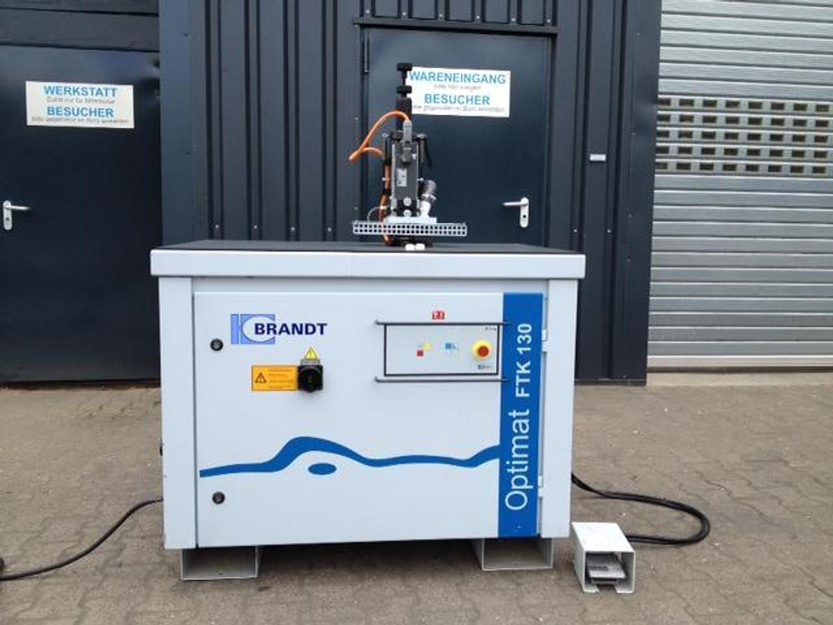 Used Kantenfräsmaschine Brandt Optimat FTK 130