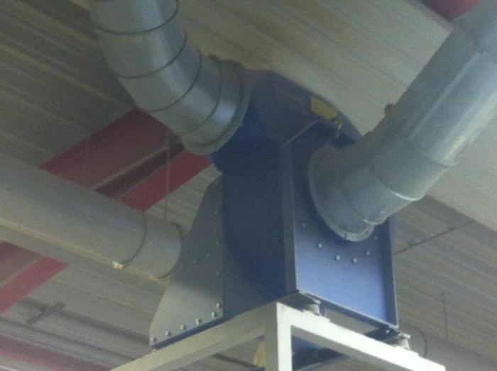 Gebraucht Absaugventilator Höcher Polytechnik 7,5 kW